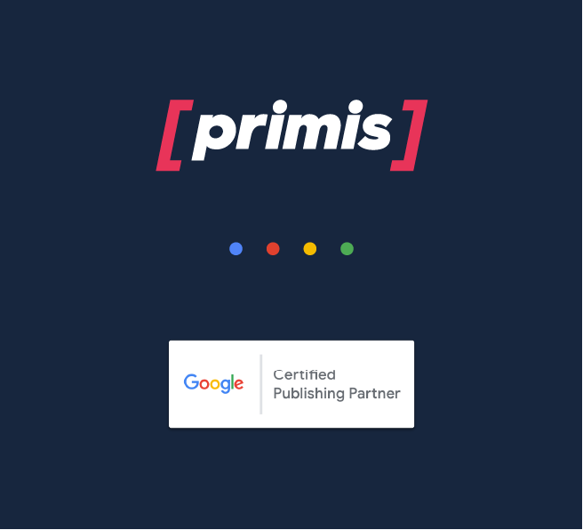 Primis Joins Google's Certified Publishing Partner Program (GCPP) Primis